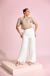 Gilded Whisper Top